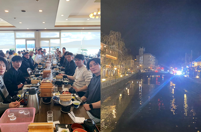 定期的な慰安会・慰安旅行で、心もつながる職場づくり